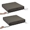 Classic Accessories Ravenna Water-Resistant 25x25x5" Patio Seat Cushion Cover, Dark Taupe 60-419-015101-RT - alternate 3